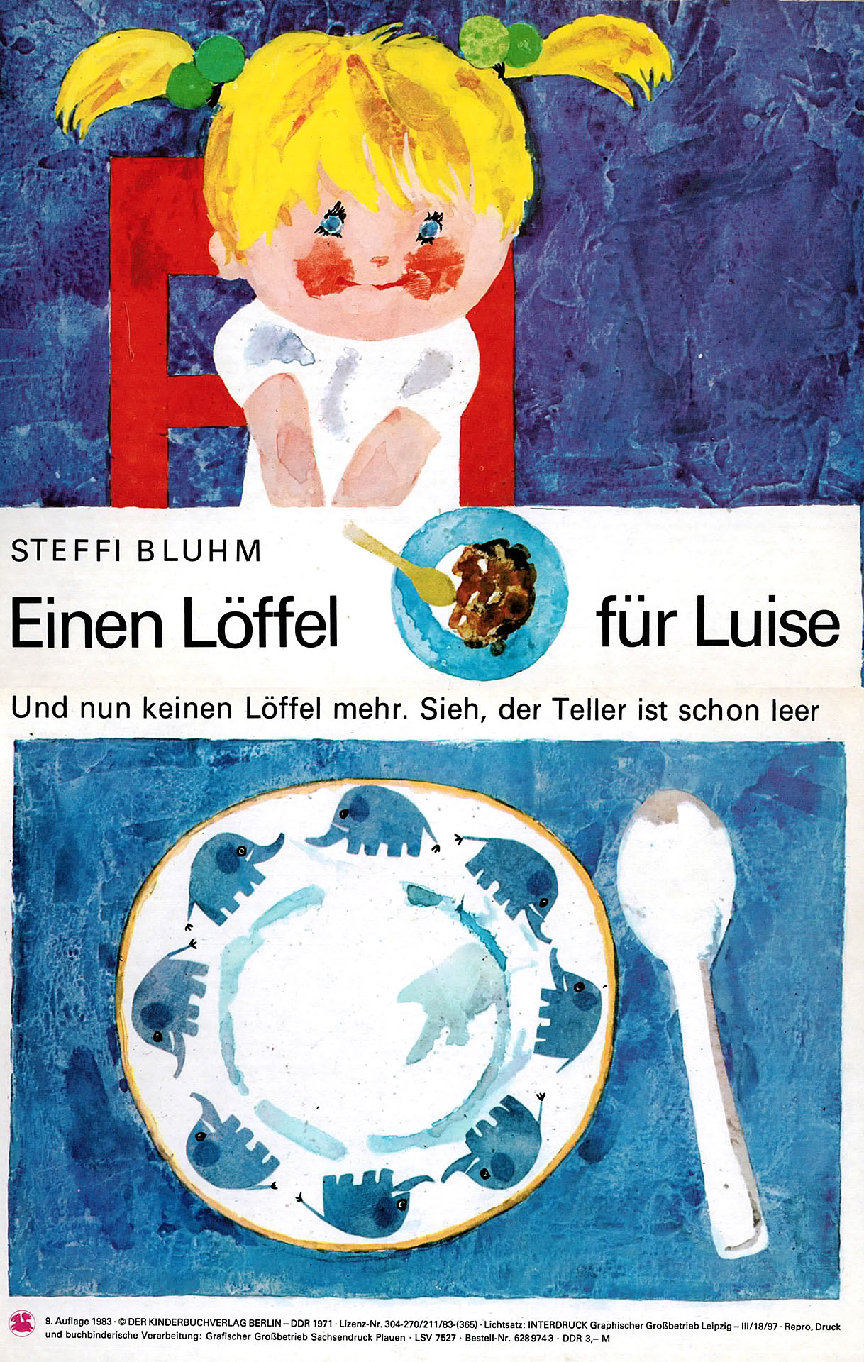 Einen Löffel für Luise - Bluhm, Steffi